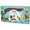 Vilac Piratenkanone aus Holz mit Gummibändern und Zielscheiben